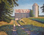 Old Barn Near Benmiller, Ont., acrylic on texturized canvas, 22 x 28", 2012, SOLD